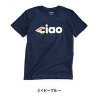 チネリ　CIAO チャオ Tシャツ  ネイビーブルー