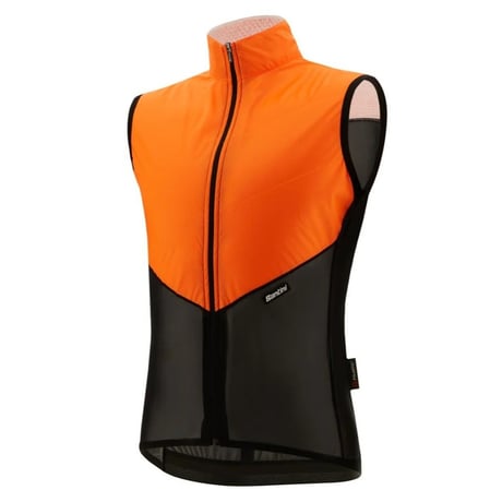 【Santini サンティーニ】REDUX LIGHT WIND VEST ウィンドベスト オレンジ