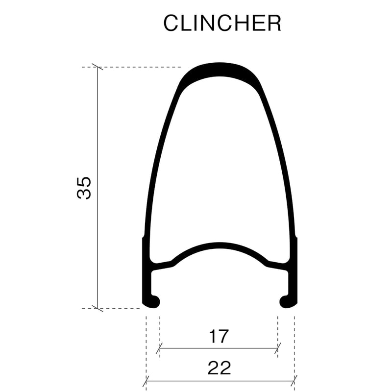 旧型番のため30%OFF】TEAM35 COMP SL ホイール前後セット リムブレーキ