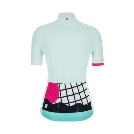 【Santini サンティーニ】SLEEK GRIDO ウーマンズ ジャージ グリーン