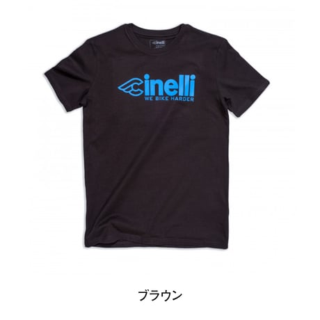 チネリ　WE BIKE HARDER Tシャツ