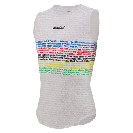 サンティーニ　ベースレイヤー　UCI24 OFFICIAL WORLD CHAMPION - BASELAYER　XL/XXL