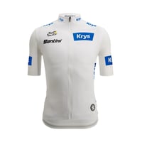 サンティーニ TOUR DE FRANCE - WHITE JERSEY ファンライン ヤングライダージャージ