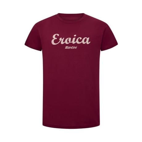 サンティーニ　EROICA CIPRESSI - T-SHIRT BORDEAUX