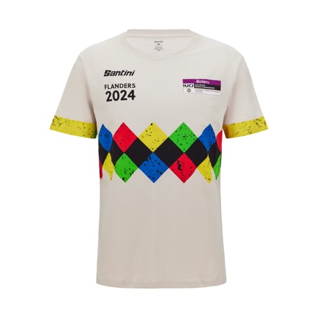 サンティーニ Tシャツ 2024 UCI GRAVEL WORLD CHAMPIONSHIPS  LEUVEN