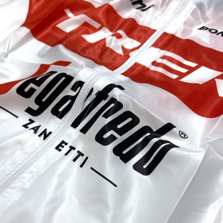 【Santini サンティーニ】 トレック セガ・フレッド　レプリカ ウィンドベスト　ホワイト