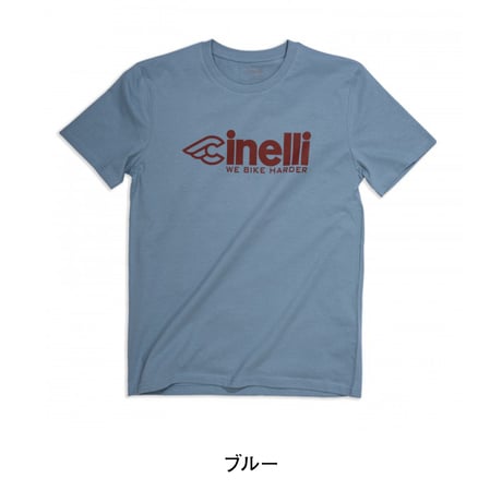 チネリ　WE BIKE HARDER Tシャツ