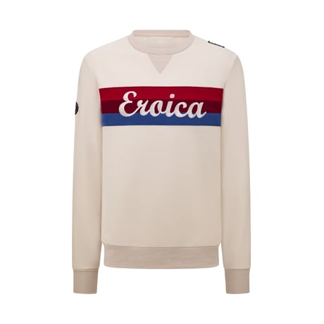 サンティーニ　EROICA TIMO - CREWNECK SWEATSHIRT CAPPUCCINO