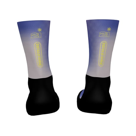 サンティーニ  TDF ALPE D'HUEZ - SOCKS - アルプデュエズ - ソックス
