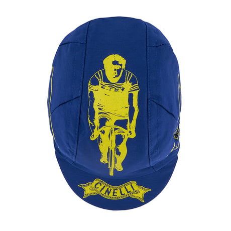 チネリ キャップ MILANO BIKE VETERANS BLUE