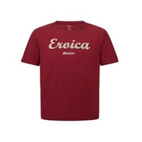 サンティーニ　EROICA STRADA - T-SHIRT BORDEAUX for KIDS