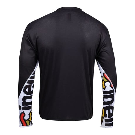 チネリ Tシャツ GRAVEL TECH TEE  LONGSLEEVE BLACK LOGO SCRITTA CINELLI