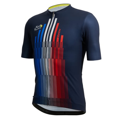【Santini サンティーニ】 Trionfo Tour de France Official トリオンフォ ツールドフランス ジャージ ブルー