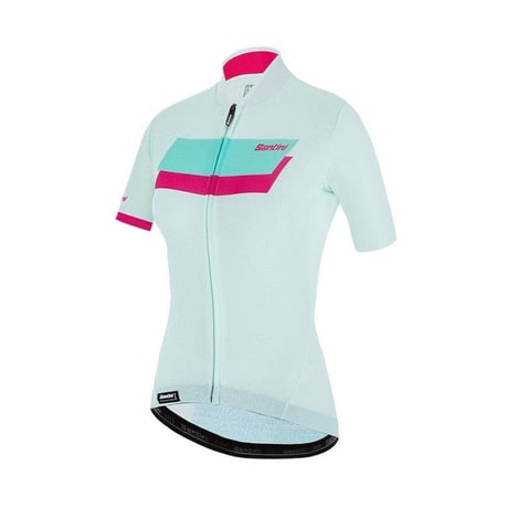 【Santini サンティーニ】SLEEK GRIDO ウーマンズ ジャージ グリーン