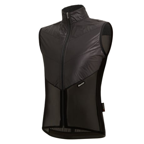 【Santini サンティーニ】REDUX LIGHT WIND VEST ウィンドベスト ブラック