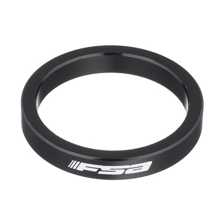 HSSP Alloy Spacer 1-1/8 x5mm black FSA LOGO 160-4105