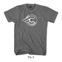 チネリ　ウィングド リフレクティブ Tシャツ  グレイ