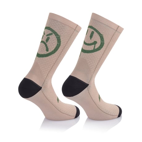 SMILE EMOTIONS SOCKS スマイルエモーションズ ソックス ブラウン
