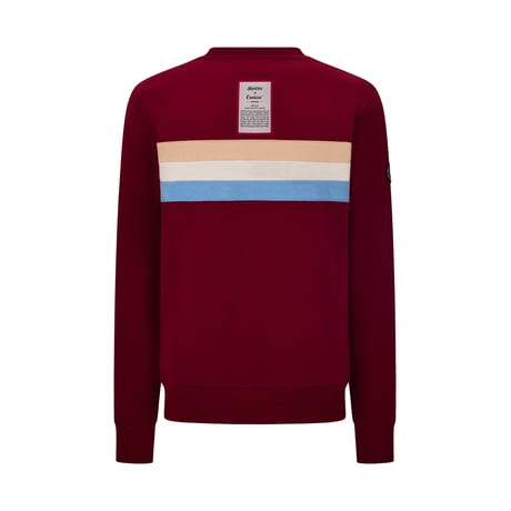サンティーニ　EROICA TIMO - CREWNECK SWEATSHIRT BORDEAUX