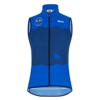 【Santini サンティーニ】Nibali SQUALO DESIGN ウィンドプルーフベスト