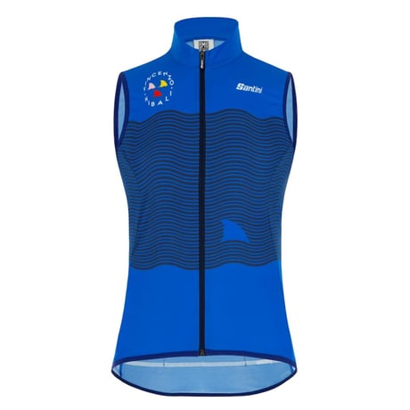 【Santini サンティーニ】Nibali SQUALO DESIGN ウィンドプルーフベスト