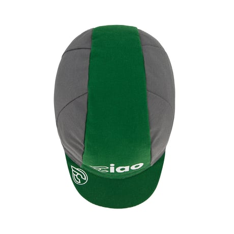 CAP LOGOTYPE GREEN & GRAY