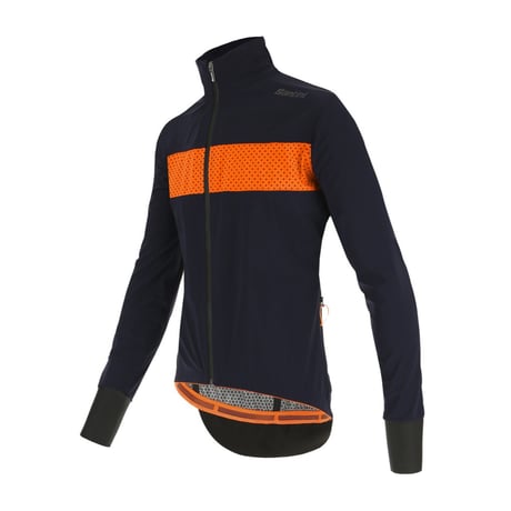 【Santini サンティーニ】GUARD MERCURIO レインジャケット ブラック