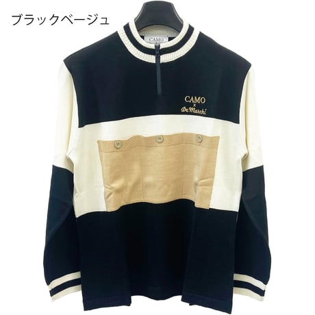 デマルキ　Camo Wool Jersey カモ・ウール・ジャージー