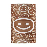 【旧モデルにつきセール】NECK WARMER　ネックウォーマー　スマイル ブラウン
