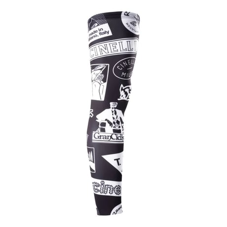 チネリ レッグウォーマー TEMPO LEG WARMER BLACK PATTERN CINELLI