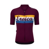 サンティーニ　EROICA TIMO - SHORT SLEEVE JERSEY BORDEAUX