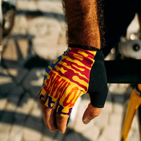チネリ グローブ SUPERCORSA SHORT FINGERS GIALLO HAPPY