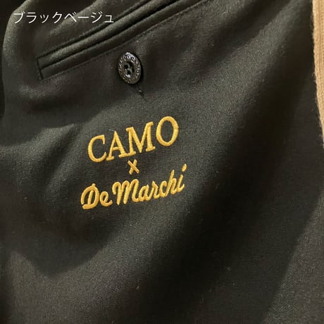 デマルキ　Camo Wool Trousers カモ・ウール・トラウザー