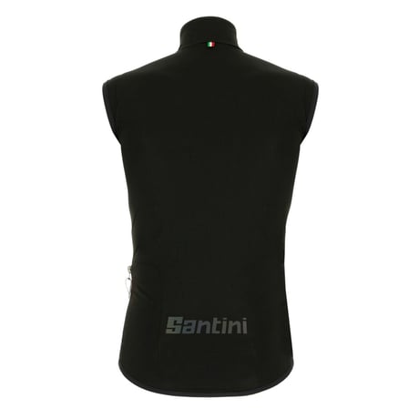 【Santini サンティーニ】GUARD NIMBUS RAINPROOF VEST レインプルーフベスト  ブラック