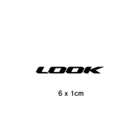 【オンラインストア限定】LOOK　モノクロムステッカー　6×1cm