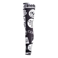 チネリ レッグウォーマー TEMPO LEG WARMER BLACK PATTERN CINELLI