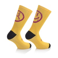 MBウェア SMILE EMOTIONS SOCKS スマイルエモーションズ ソックス イエロー