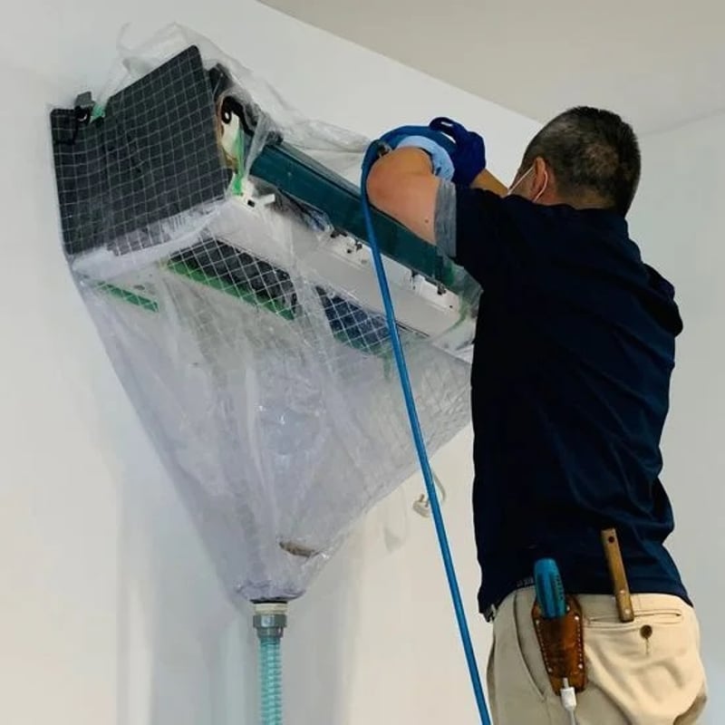 一般・オープン・メッシュ】壁掛用エアコン洗浄カバーV3 SA-N08M