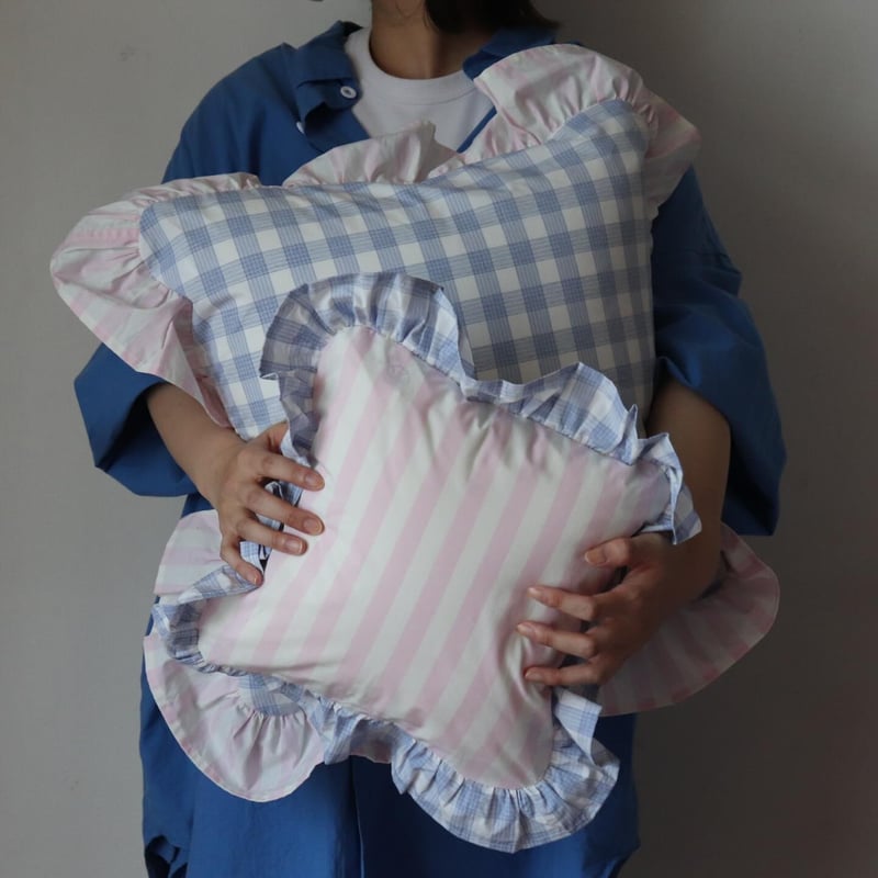 R様ご確認ページ♡フリルクッションカバー 楽天市場】フリル クッションカバー（インテリア・寝具・収納