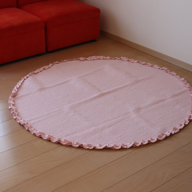 お花畑ラグ | 羽布（ウフ）