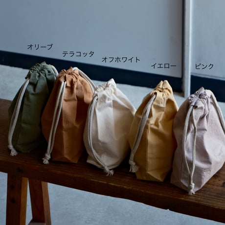 ベルガモ・巾着(S・M・L)