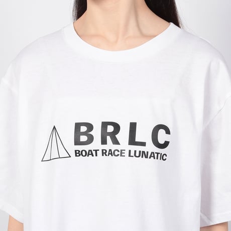 BRLCサイドスリットオーバーTシャツ(white)レディース BC01051W