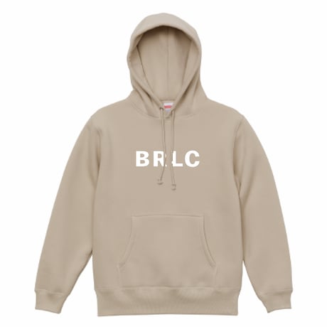 BRLCロゴプルオーバーパーカー(beige)メンズ BC02025