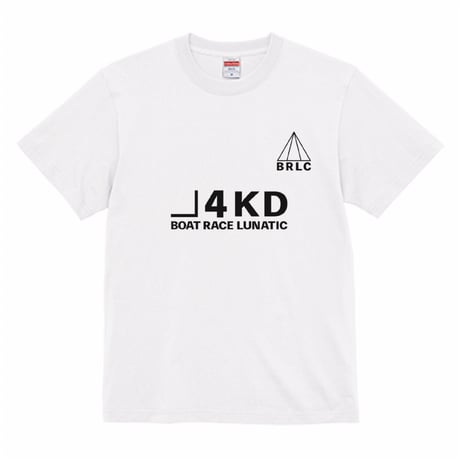 BRLC4カドTシャツ(white)メンズ BC01101