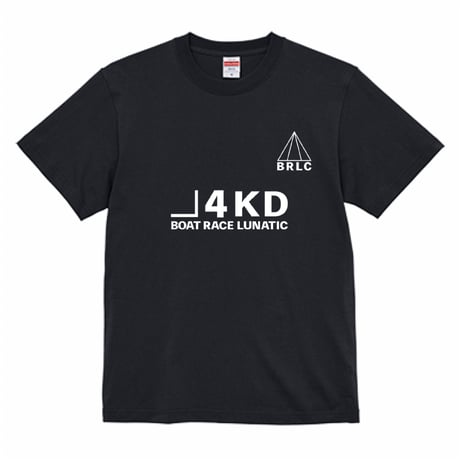 BRLC4カドTシャツ(black)メンズ BC01102