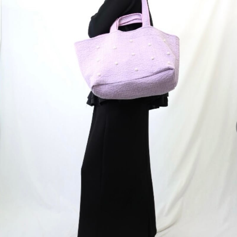 ☆mama☆パール付きヌビマザーズバッグ kobelettuce_b1585