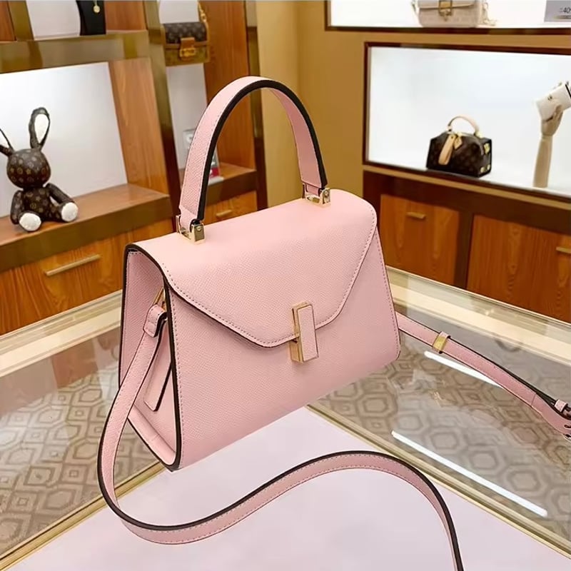 予約】 本革 トップハンドルバッグ クロスショルダーバッグ 2