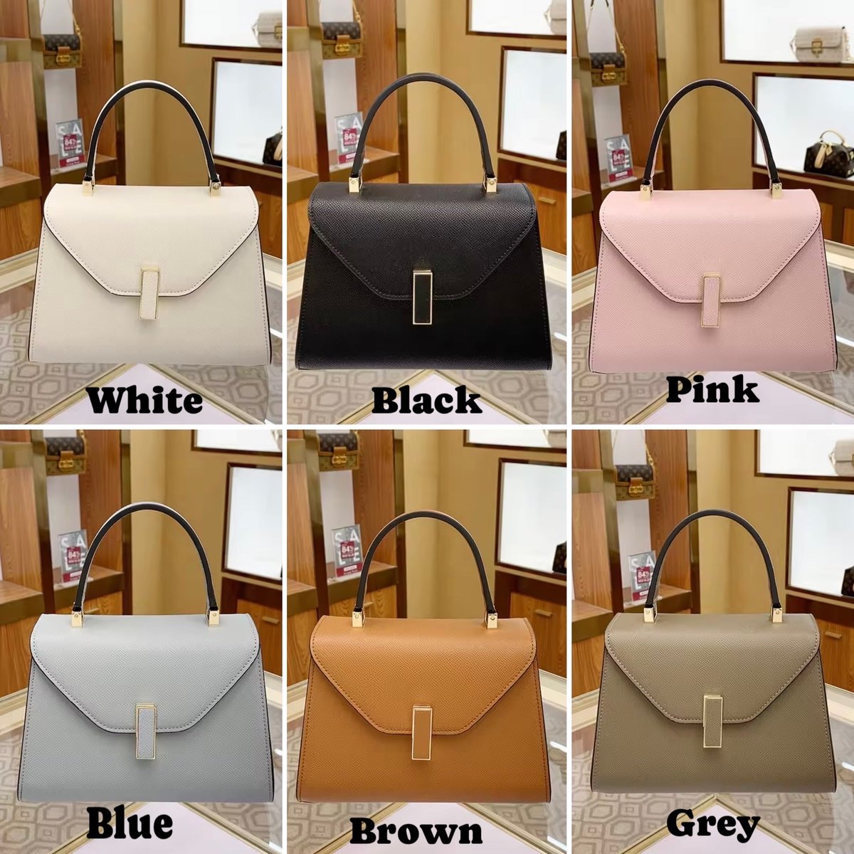 【レア品】ADINA MUSE レザー　本革　ステッチ ショルダーバッグ　ピンク Guess ゲス ステッチ ショルダーバッグ レザー レディース [中古