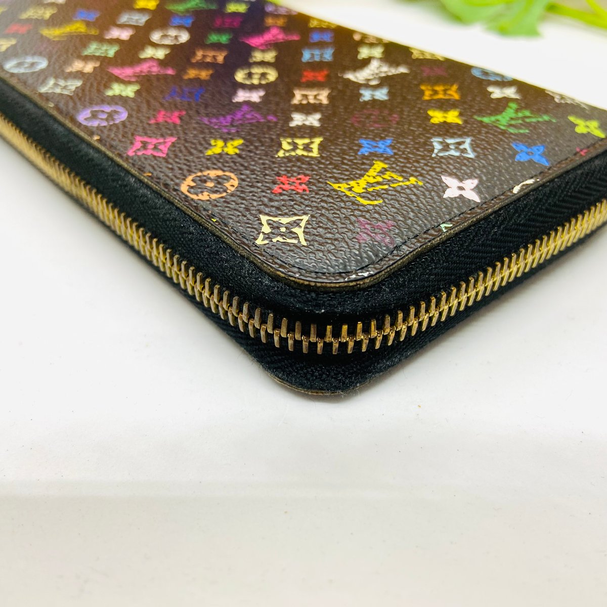 美品 LOUIS VUITTON ヴィトン マルチカラー モノグラム 長財布