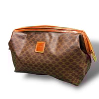 極美品　CELINE セリーヌ　ポーチ　マカダム柄　レディース　クラッチバッグ 極美品 CELINE セリーヌ ポーチ マカダム柄 レディース クラッチ